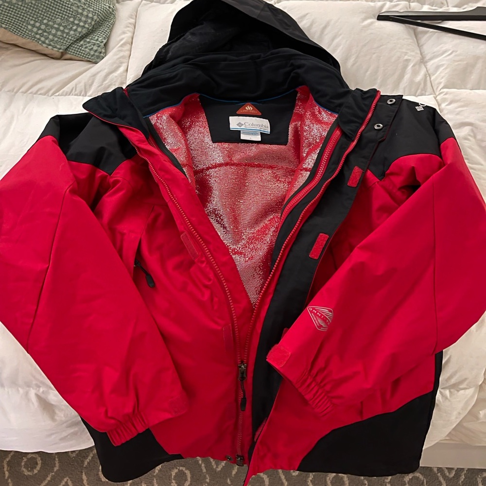 COPY - Columbia winter coat with Omni Heat Shield.